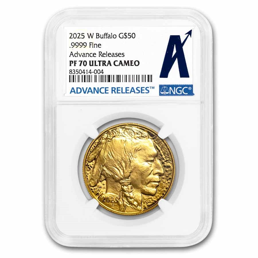 2025-W 1 oz Proof Gold Buffalo PF-70 NGC (Advanced Release)